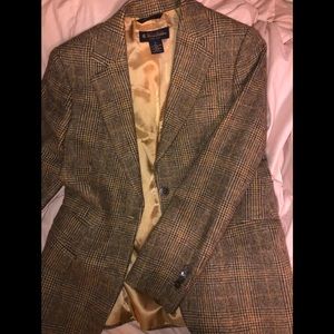 BrooksBrothers Camel hair Beige and Brown Blazer